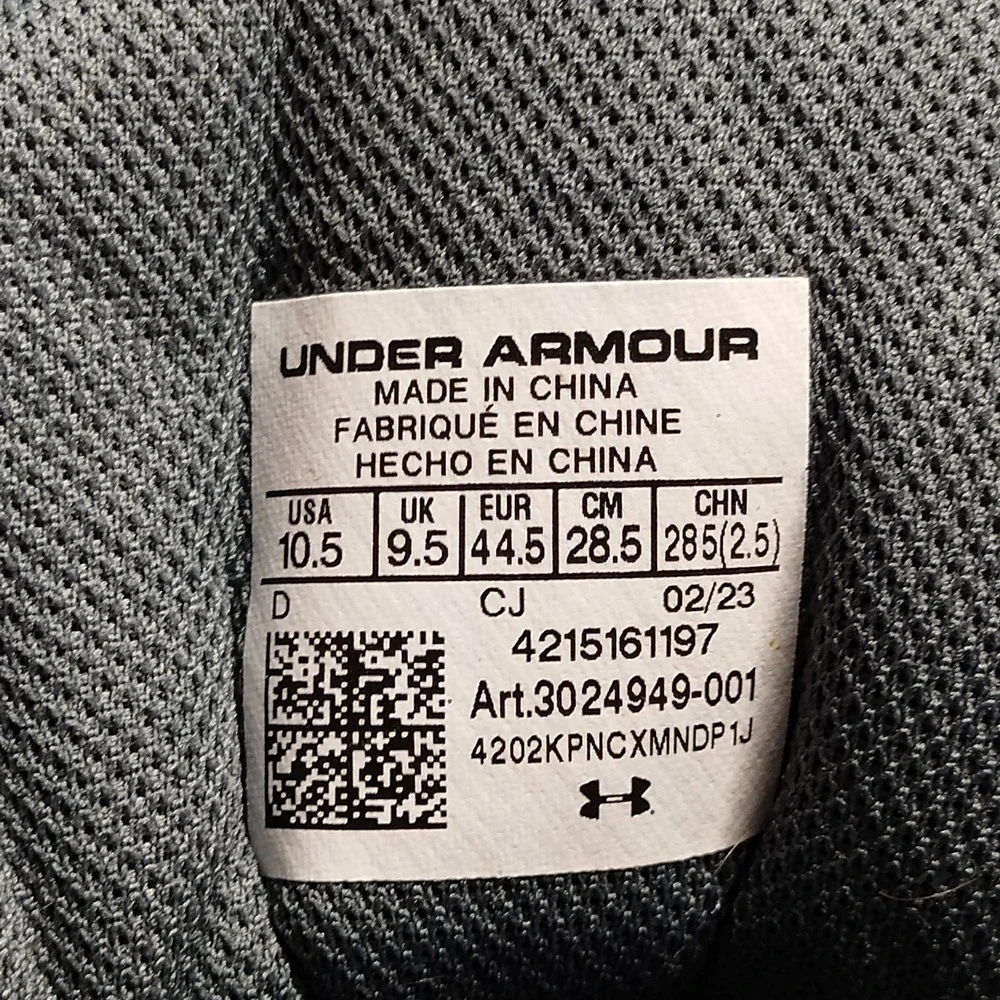 Under Armour Stellar G2 Tactical Boots Mens 10.5 Black Side Zip 3024949-001 EUC
